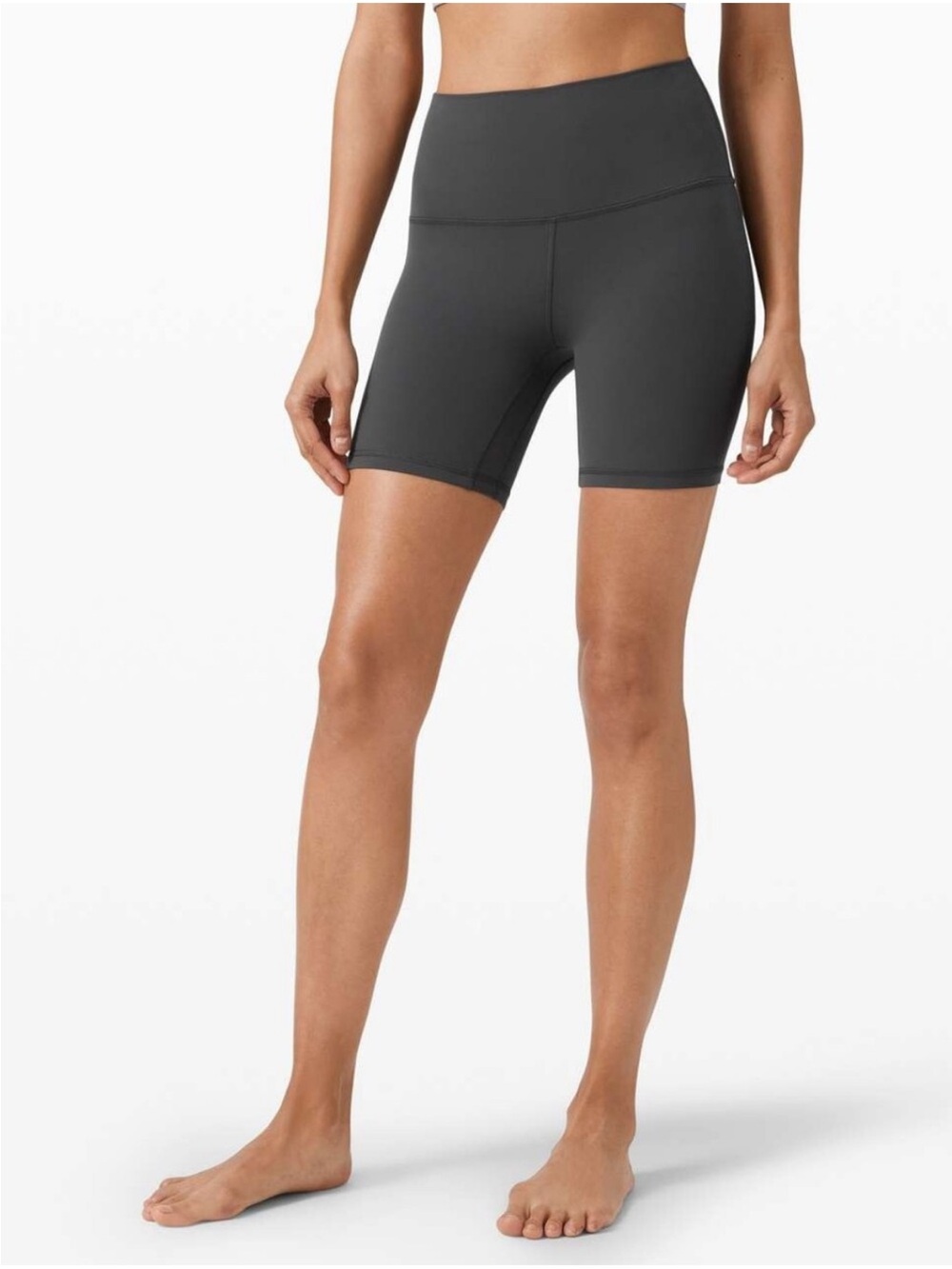 lululemon athletica Graphite Grey 6” Align Shorts
